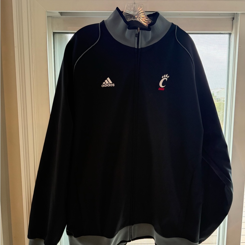 Adidas University Of Cincinnati UC Bearcats Fleece lined Jacket Men’s XL